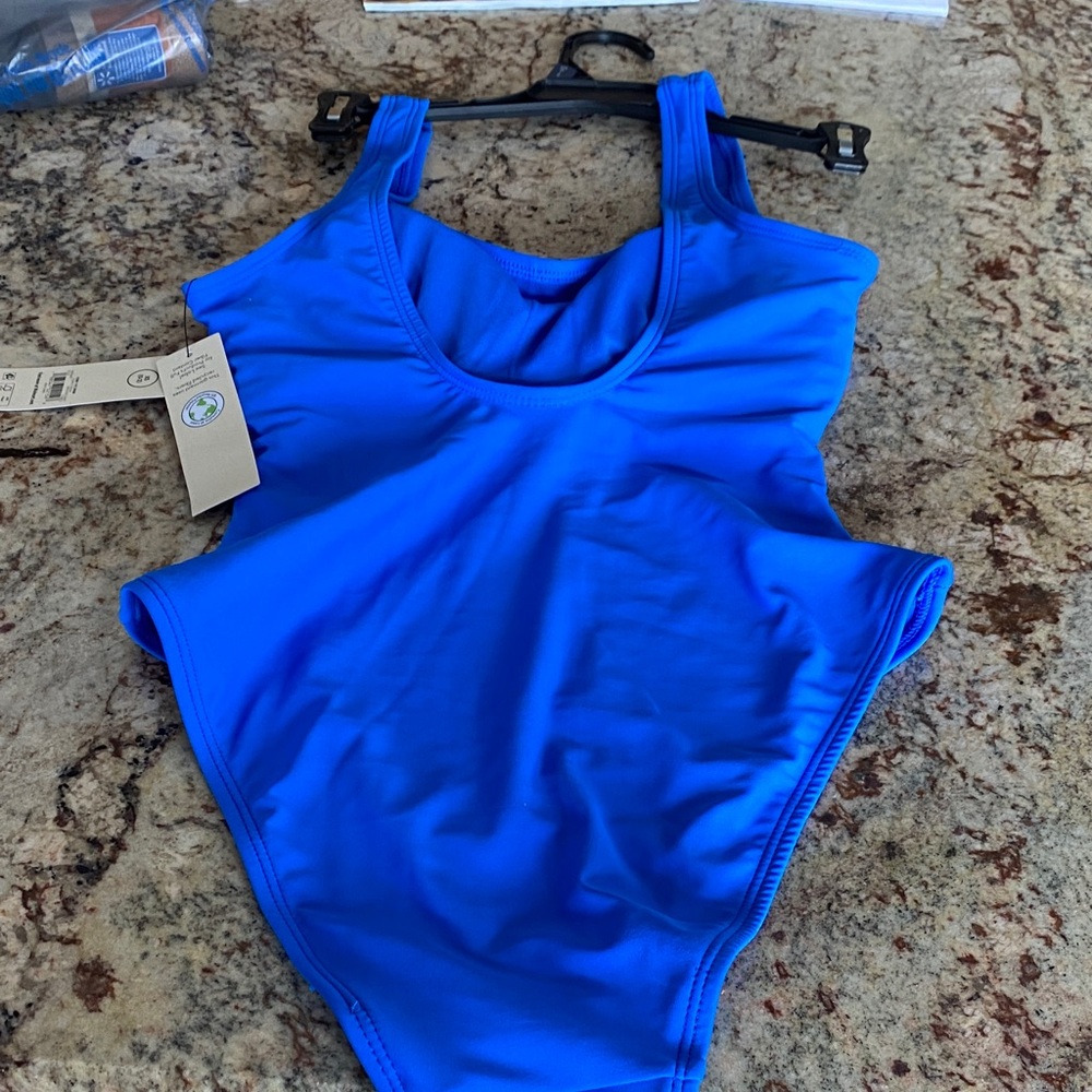 No Boundaries Bright Blue Women's One Piece Swimsuit